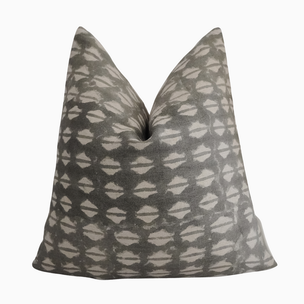 NGOZI - Indian Hand Block Linen Pillow Cover