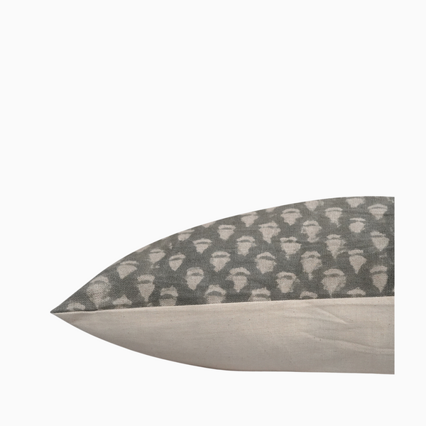 MOBOLA - Indian Hand Block Linen Pillow Cover
