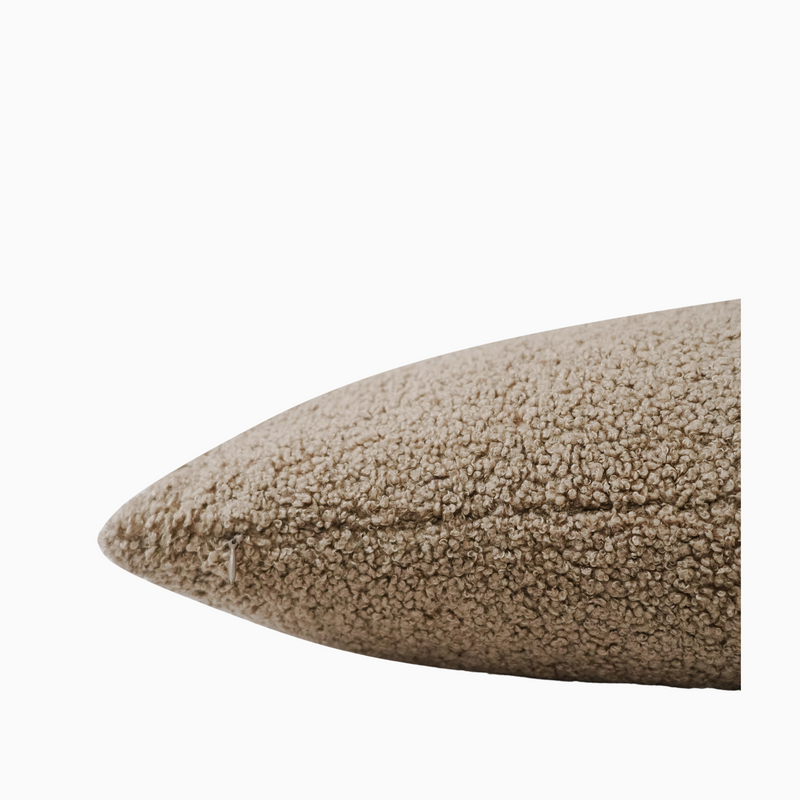Kalu-TEDDY BOUCLE PILLOW COVER