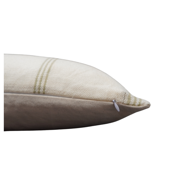 Tabia - Vintage Indian Wool Lumbar Throw Pillow Cover