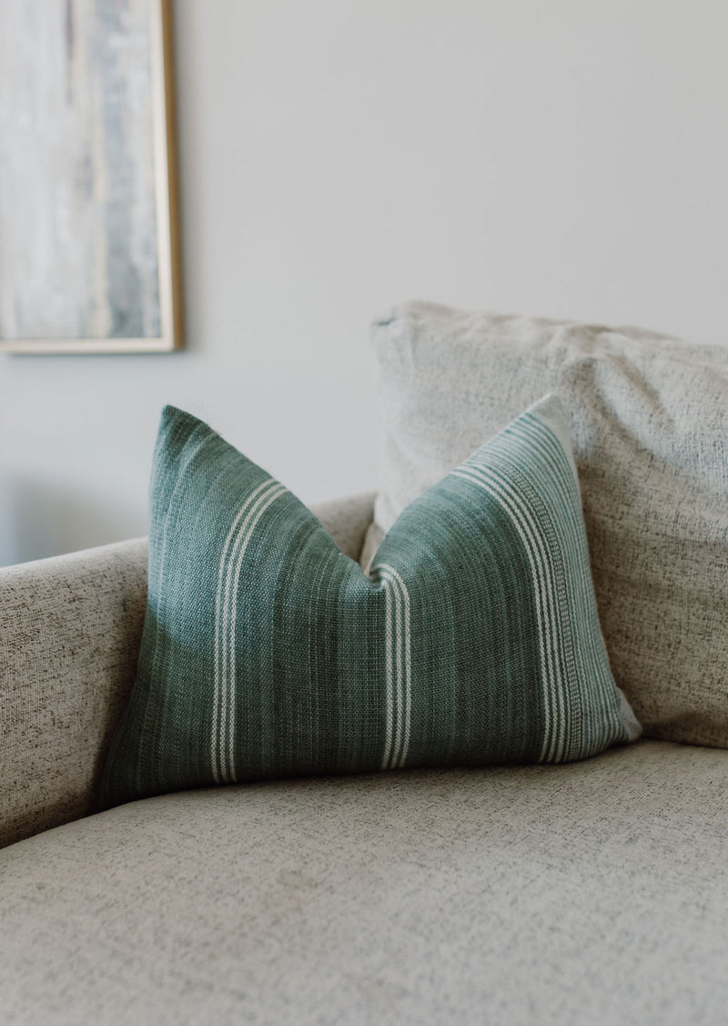EBERE - Vintage Indian Wool Lumbar Throw Pillow Cover