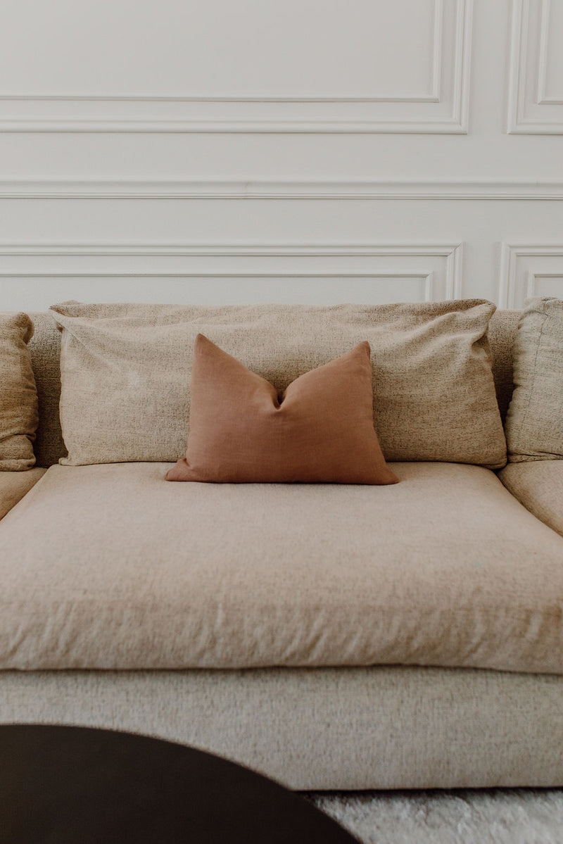 SADIAT- Linen Throw Pillow Cover