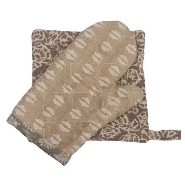 Nkechi Oven Mitt and Pot Holder Set