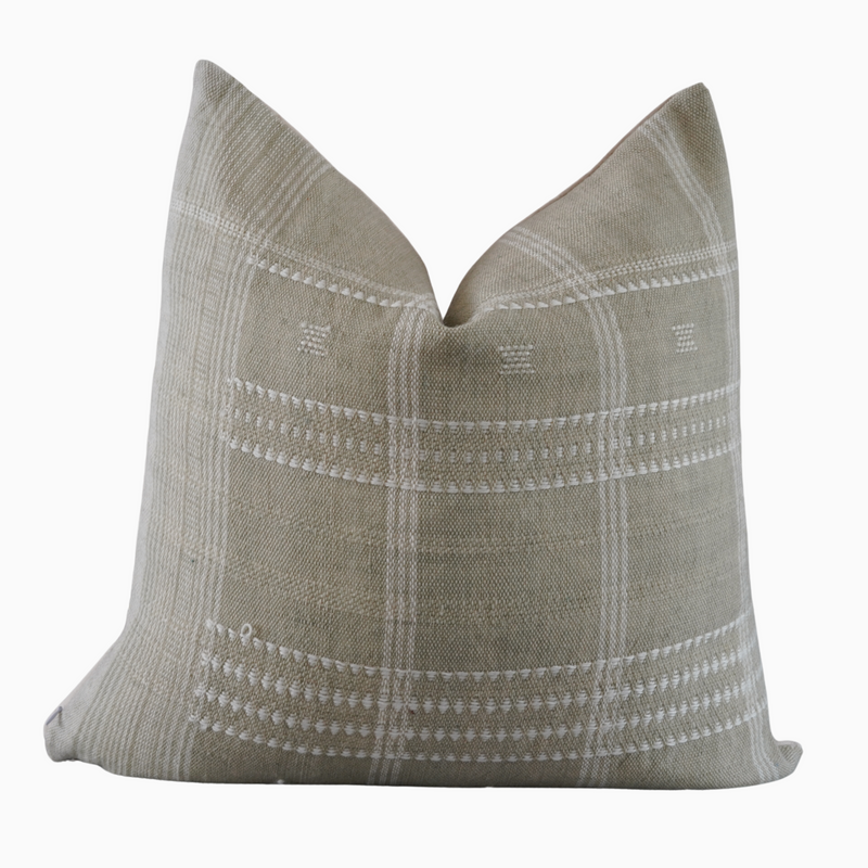 TOMI - Indian Wool Throw Pillow Cover
