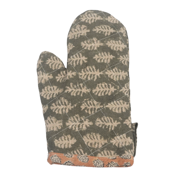 Grey Oven Mitt-Single