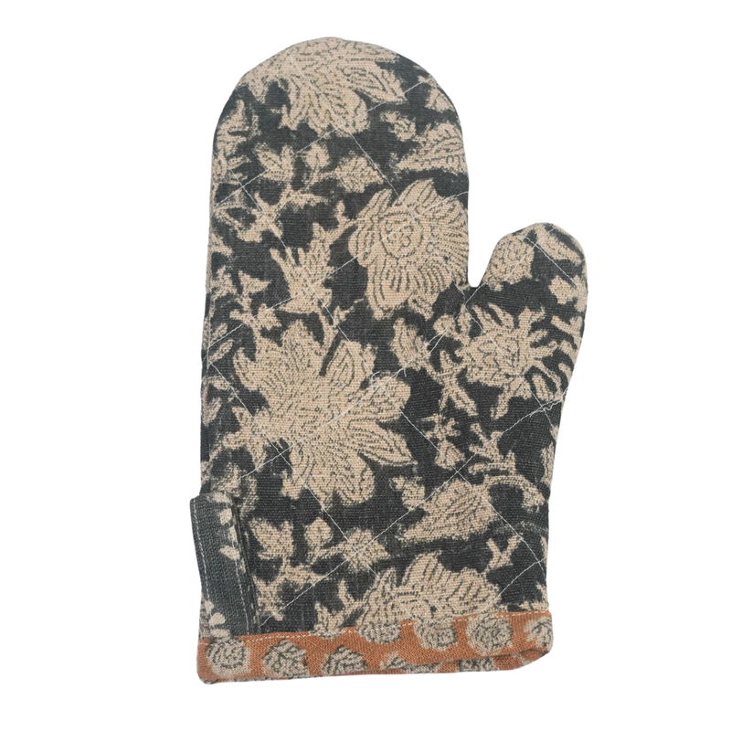 Midnight Blue Oven Mitt-Single