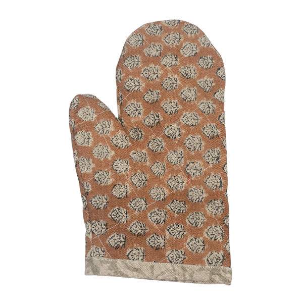 Rust Brown Oven Mitt-Single