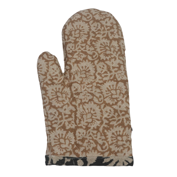 Terracotta Rust Oven Mitt-Single