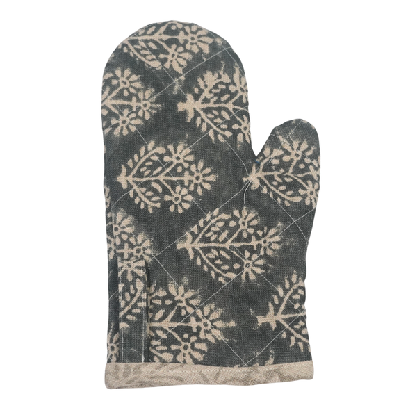 Deep Blue Oven Mitt-Single