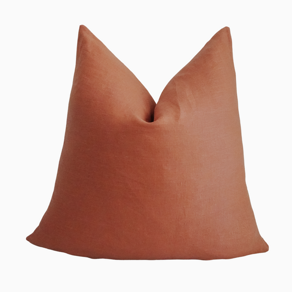 OMOLARA- Linen Throw Pillow Cover