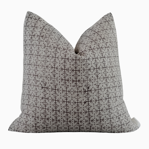 OLUSEYI - Indian Hand Block Print Pillow Cover