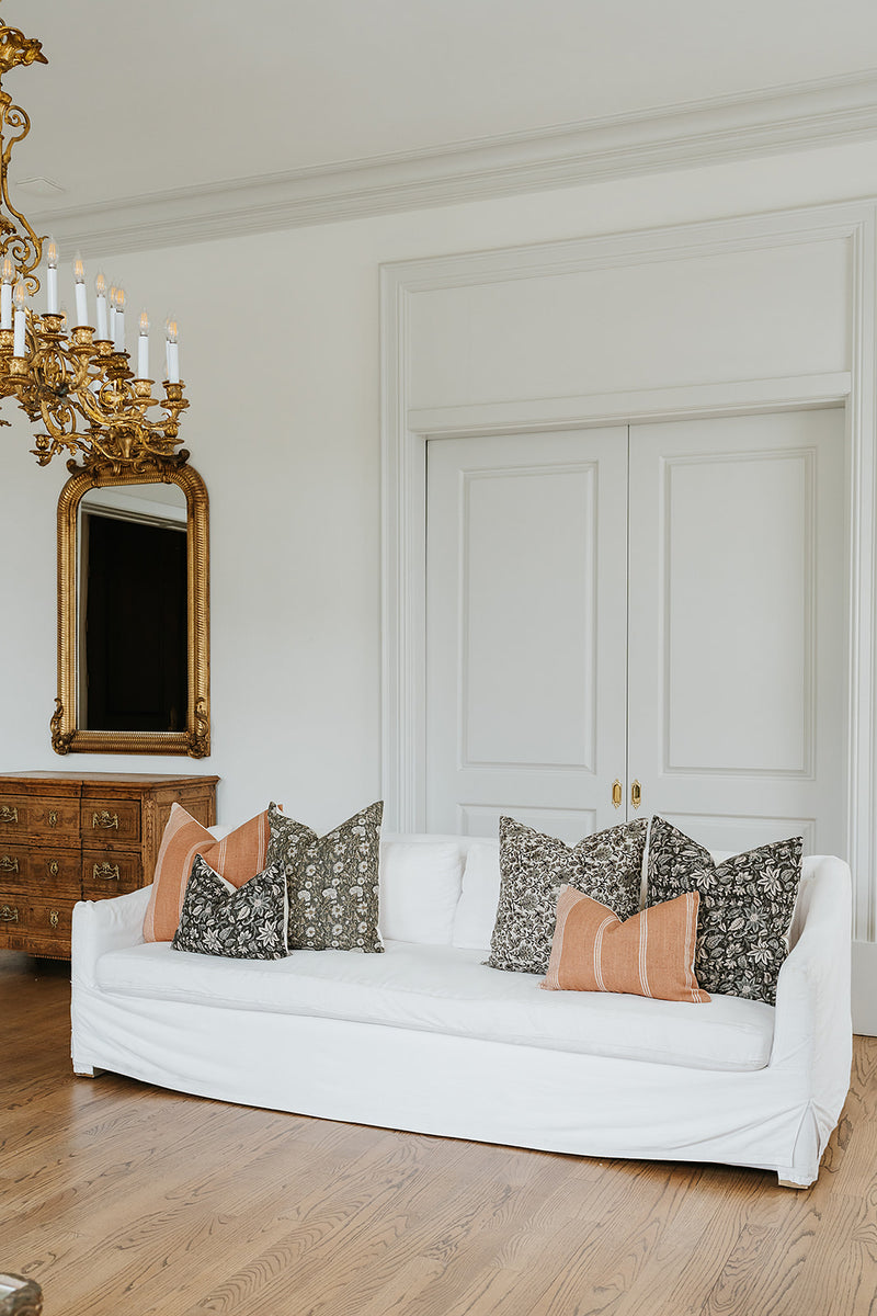 Omonye - Indian Hand Block Linen Pillow Cover