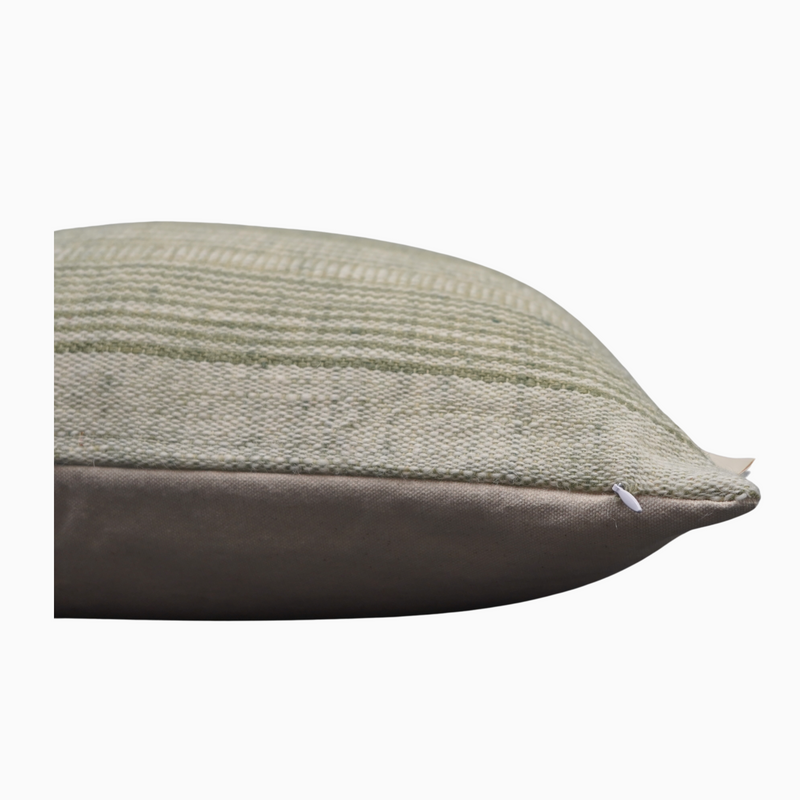 LAMI - Vintage Indian Wool Lumbar Throw Pillow Cover