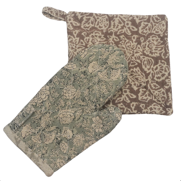 Korede Oven Mitt and Pot Holder Set