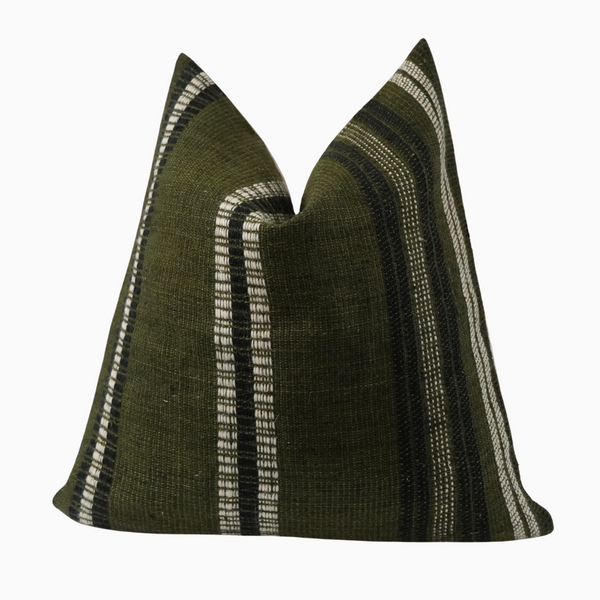 TEJU 2 - Indian Wool Throw Pillow Cover