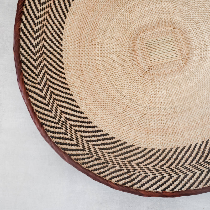RAVI Handmade African Binga/Tonga Tribal Wall Baskets Decor