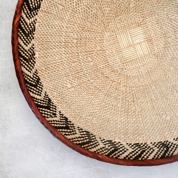 JIRAYO Handmade African Binga/Tonga Tribal Wall Baskets Decor