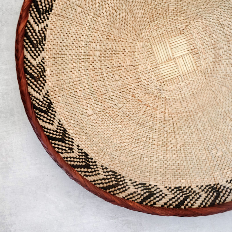 JIRAYO Handmade African Binga/Tonga Tribal Wall Baskets Decor