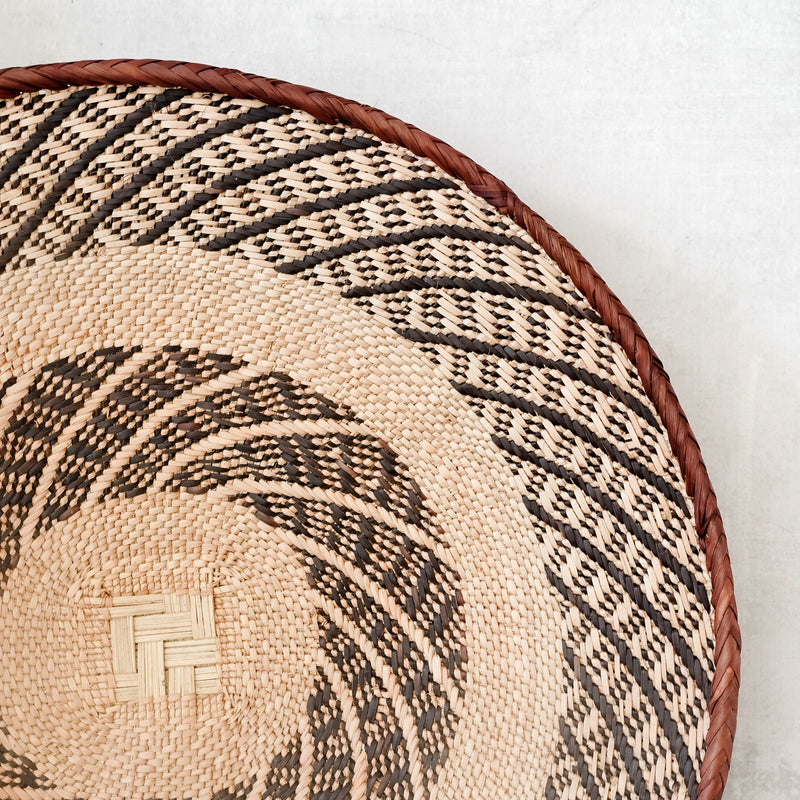JIRAYO Handmade African Binga/Tonga Tribal Wall Baskets Decor