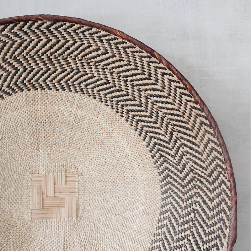 DATONYE Handmade African Binga/Tonga Tribal Wall Baskets Decor
