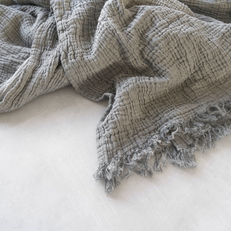 JOJO - 4 Layer Gauze Muslin Throw Blanket/ Bedcover