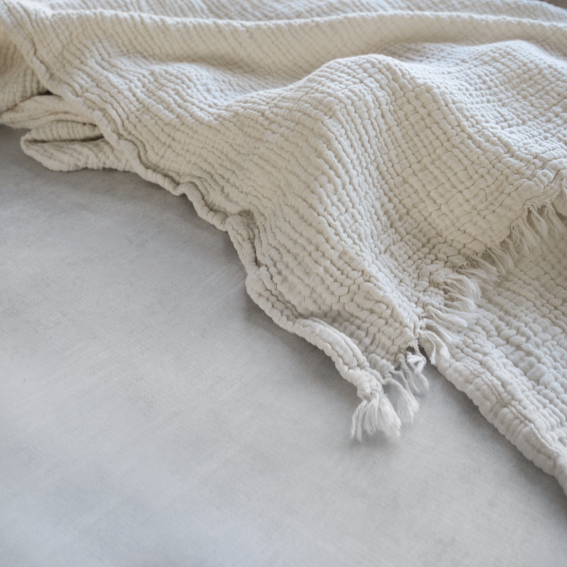 NANA-4 Layer Gauze Muslin Throw Blanket/ Bedcover