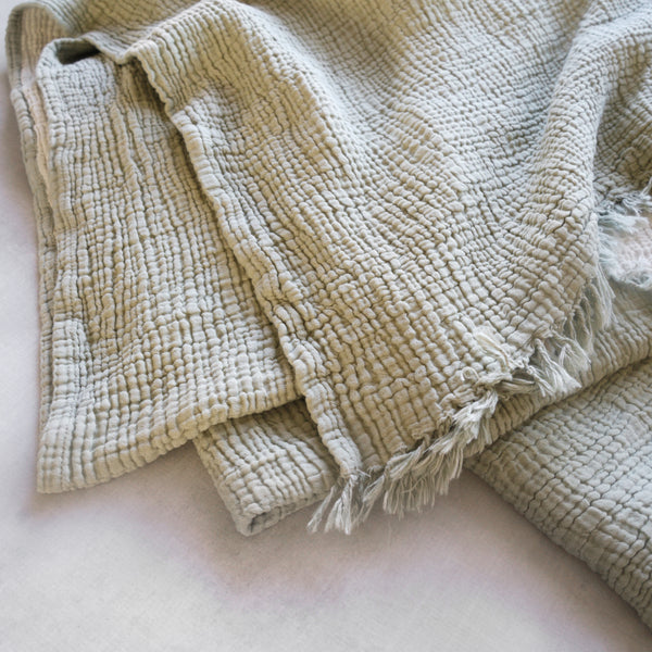 KOSI-4 Layer Gauze Muslin Throw Blanket/ Bedcover