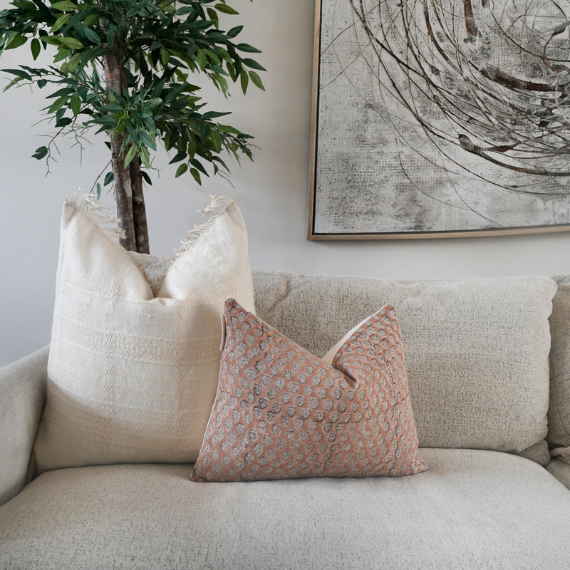 Linen lumbar pillow covers hotsell