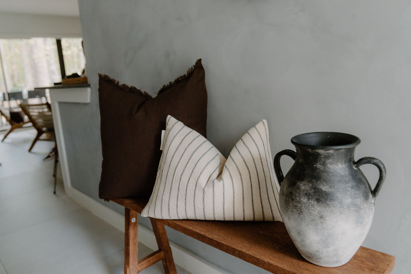 LAWAL - COTTON THROW PILLOW COVER