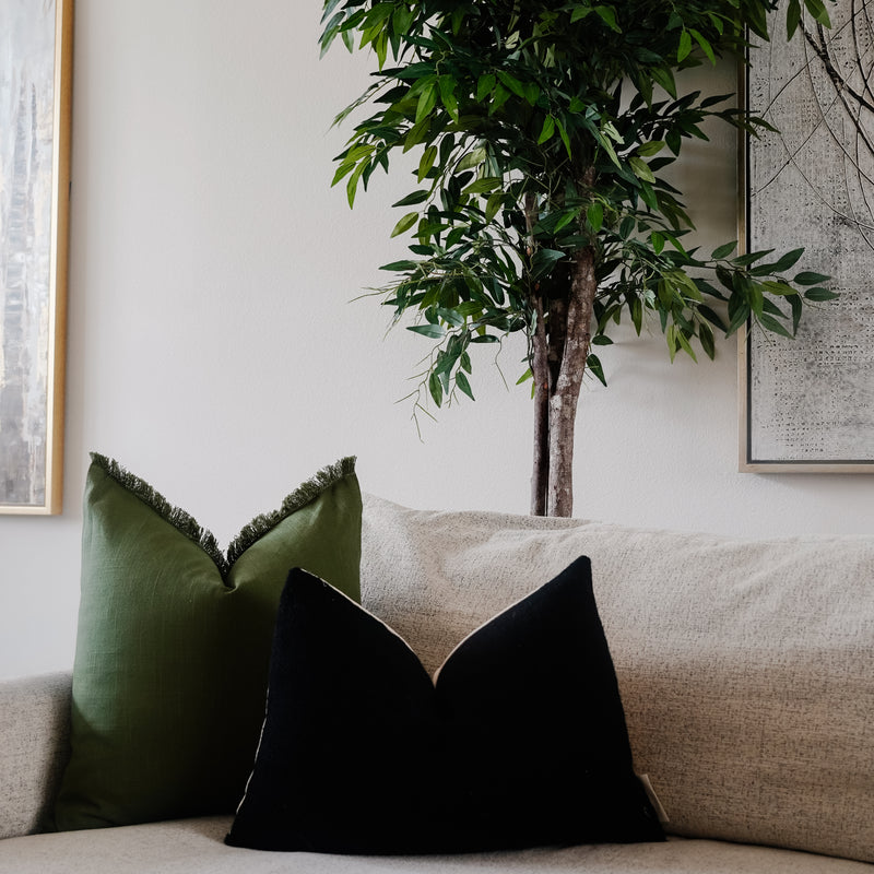 BIMPE - Indian Wool Lumbar Pillow Cover